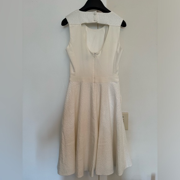 REISS Natalie Cut Out Open Back Flared Dress size US 4 - Picture 9 of 9